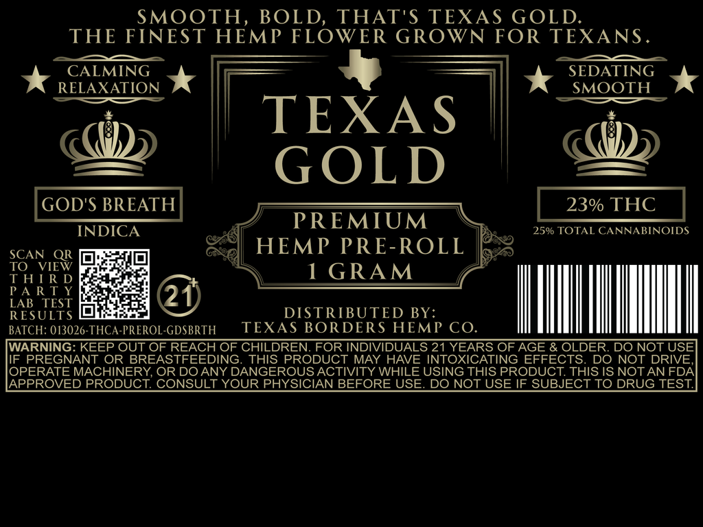 1 Gram Pre-Rolls | Premium Hemp Flower
