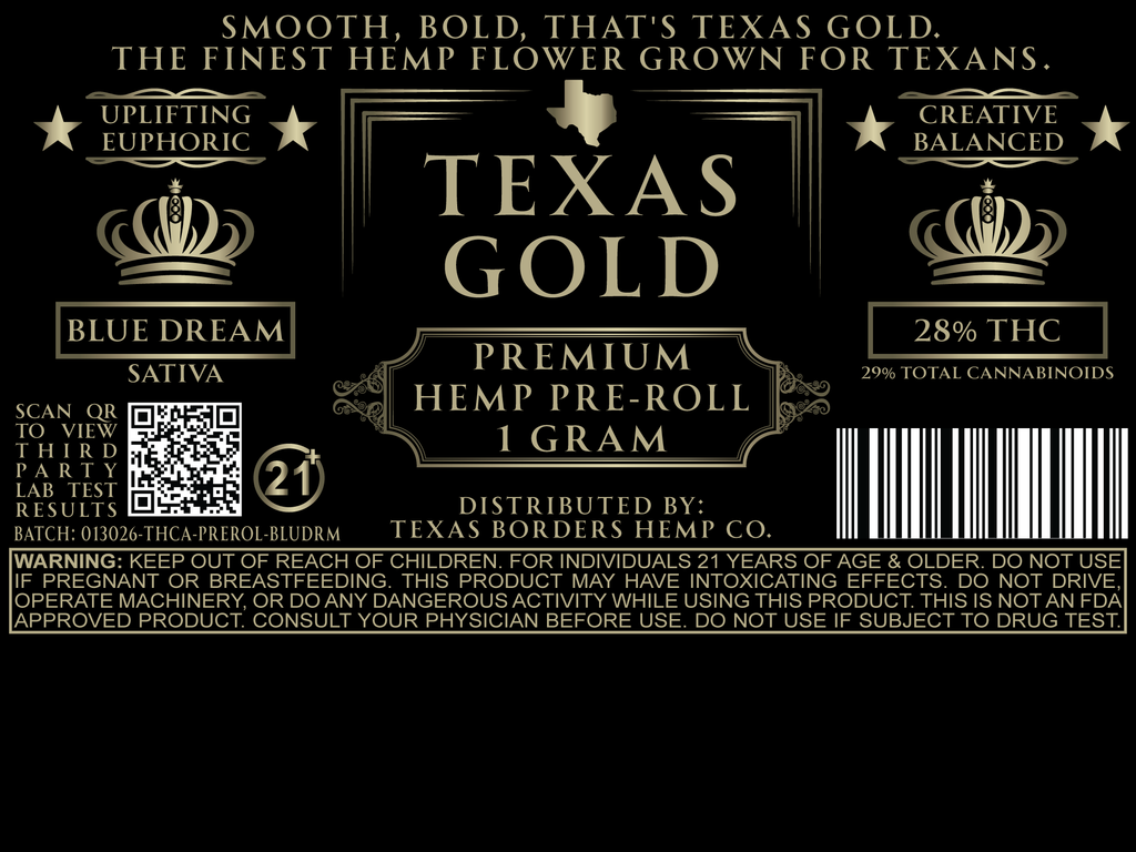 1 Gram Pre-Rolls | Premium Hemp Flower