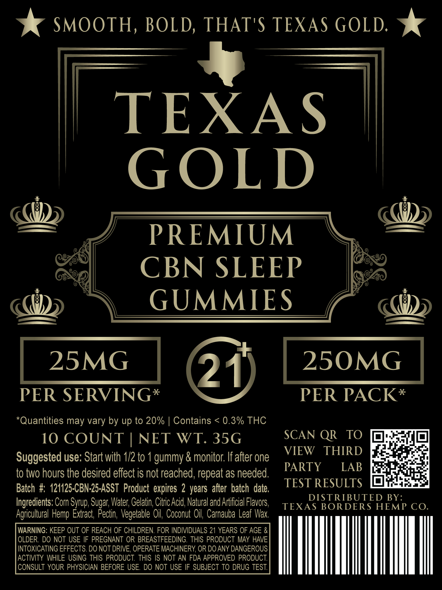 CBN Gummies for Sleep | THC-Free