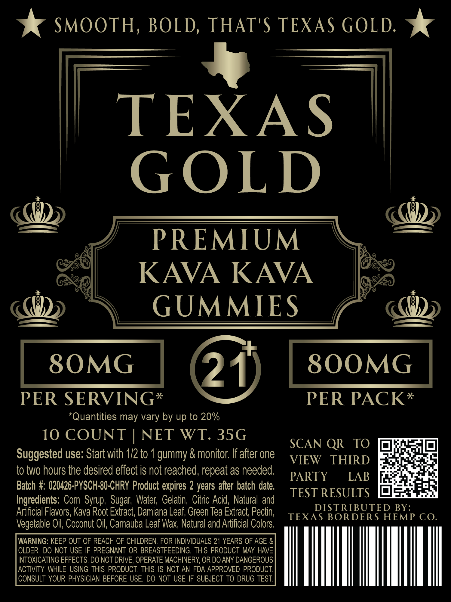 Kava Kava Gummies – Relaxed & Uplifted Mood